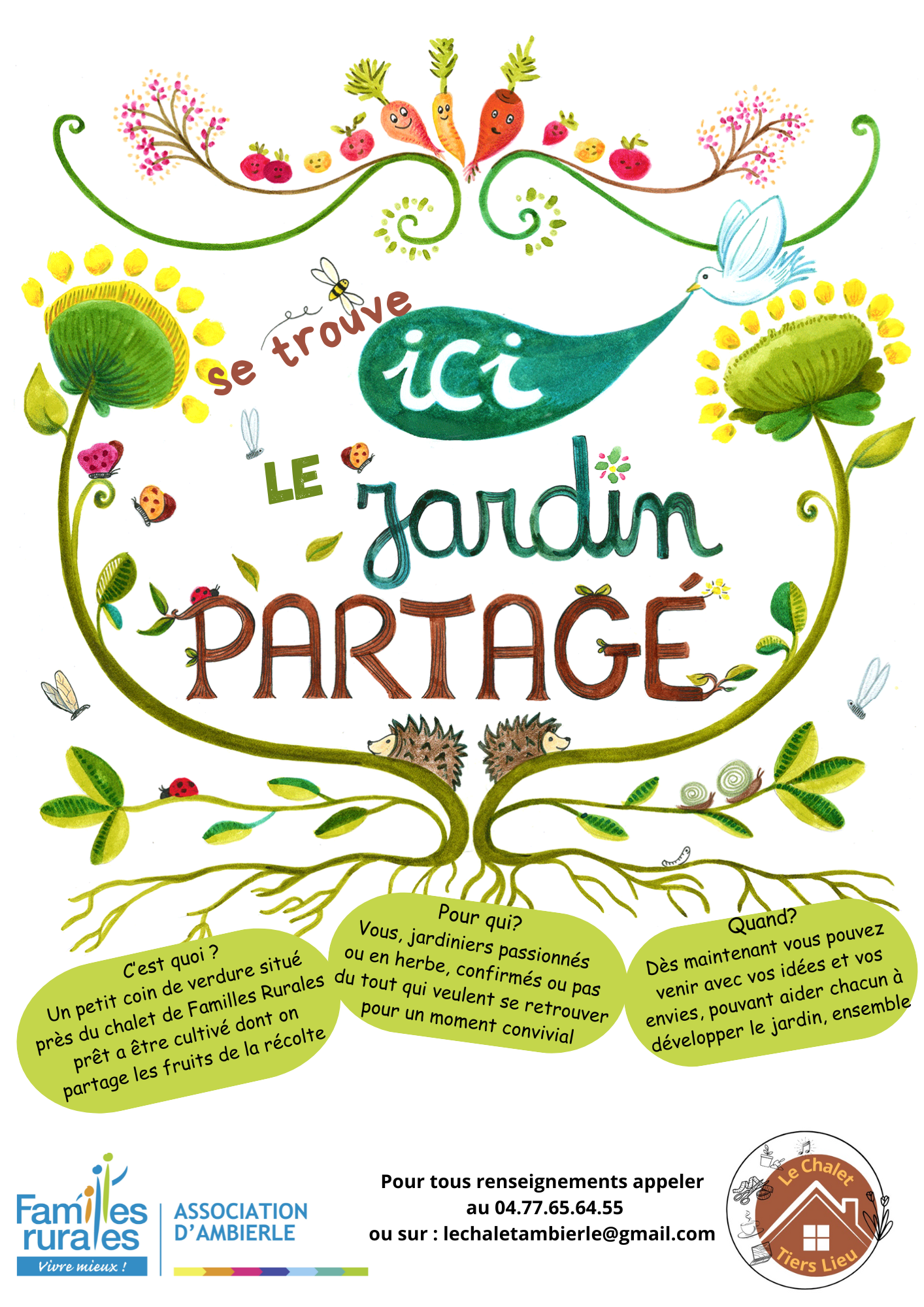 flyer jardin