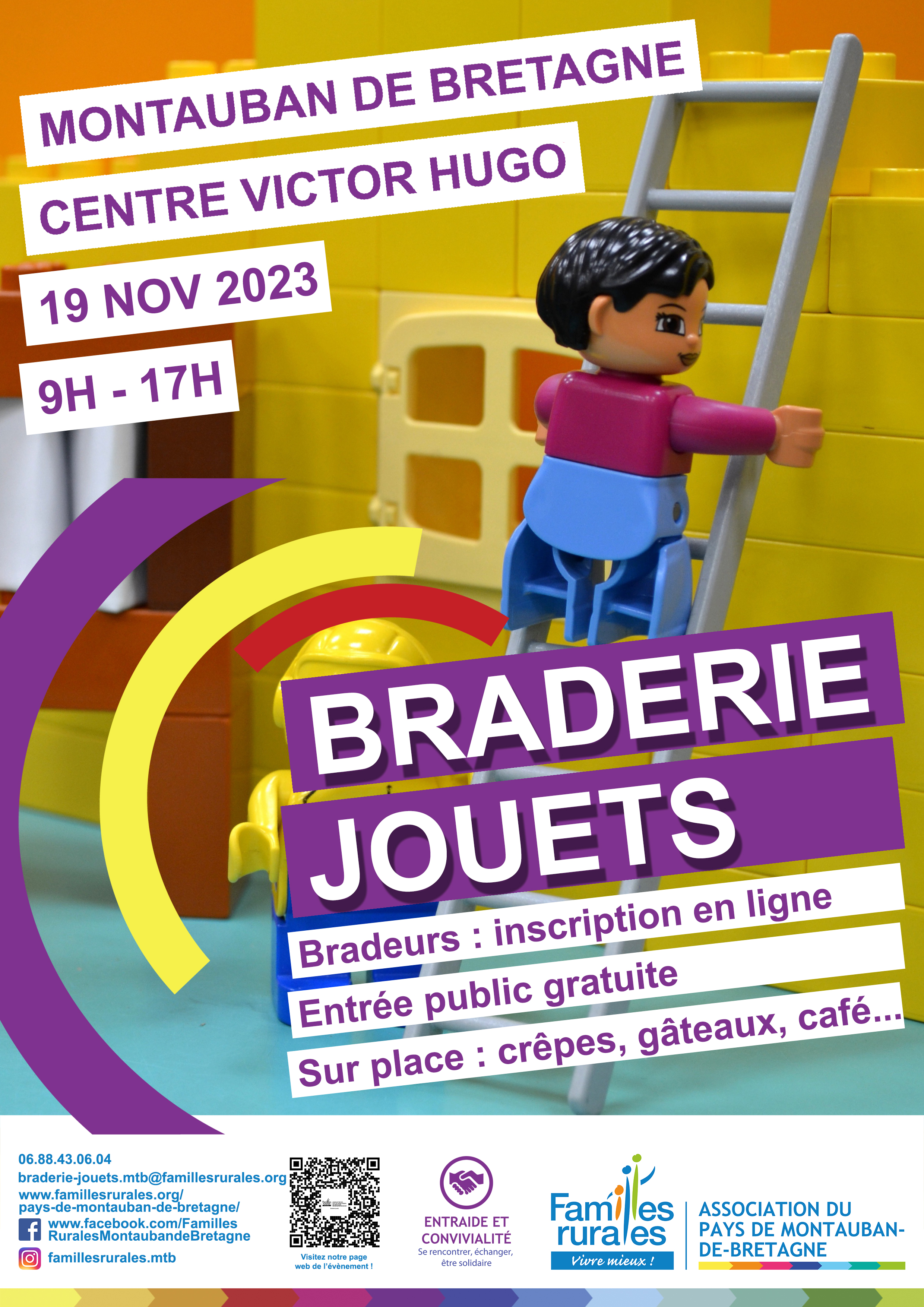 Affiche Braderie Jouets 2023