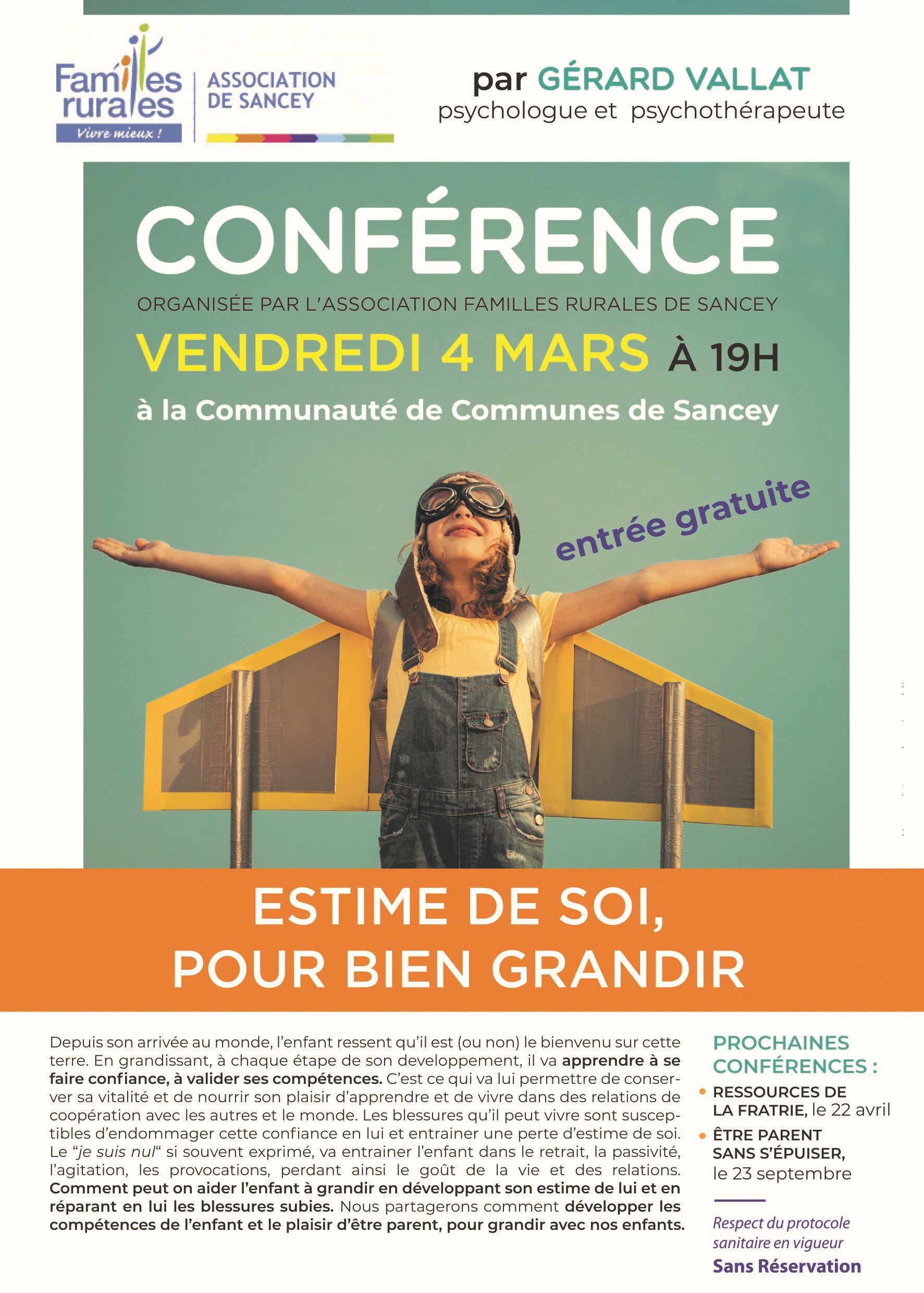 Affiche conférence