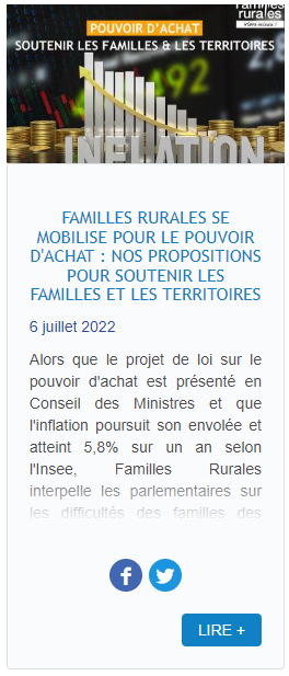 Nos propositions pour le pouvoir d'achat
