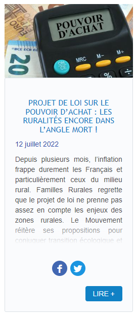 Lois Pouvoir d'achat